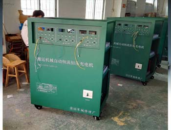 蓄新電氣為某軍械修理廠提供搬運機充電機